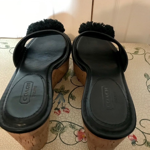 Coach Wedge Sandals - Picture 7 of 7